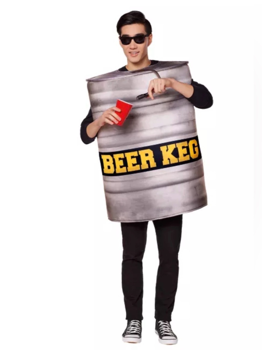 Spirit Halloween Adult Beer Keg Costume